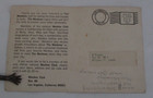 1960s Monkees Official Monkee Fan Club Large Post Card