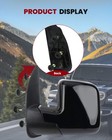 Mirrors Fold Non Heated Puddle Light For Ford E150 E250 E350 E450 E550 2002-2008