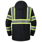 Hi-vis Reflective Safety Rain Jacket And Pants For Men Women Waterproof Rain    