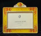 Picture Frame Romantic Roses For 6x4  Photo Jeweled Floral Victorian Style Decor