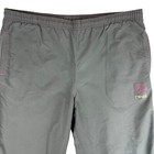 Vintage Y2k Nike Windbreaker Track Pants Youth Large 14 Gray Pink Silver Tag Zip