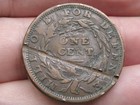 1837 Hard Times Token- Not One Cent For Tribute  Millions For Defense