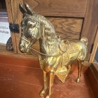 Vintage Brass Horse