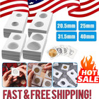 200 Pcs Coin Holders 2 X 2 Cardboard Mylar Flips For Dime Penny Quarter 4 Sizes