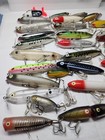  34  Vintage Heddon Fishing Lures   Some Still Have Hook Protectors