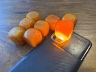 Faturan Bakelite Tesbih 8 Pcs  Rosary Making     Genuine Vintage Beads  182 Gr
