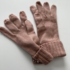Victoria Secret Pink Bling Gem Sparkle Knit Soft Gloves Mittens Winter - Vsp3 