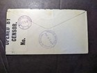 1918 Censored Honduras Cover Omoa To New York Ny Usa Hillyer Rolston