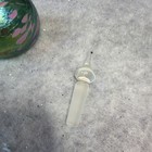 Craig Zweifel Signed Iridescent Art Glass Perfume Bottle Ketchum Idaho Vintage