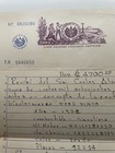 El Salvador 1982 5 Colones Revenue Stamped Document Ford Pinto Rental