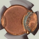 Ngc Ms66 Double Struck Both Off Center Lincoln Cent Mint Error Great Eye Appeal