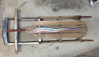 Vintage True Temper Sno Surfer Snow Sled Wooden Metal Steel Decal Sticker