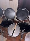 Mid To Late 60s Ludwig Drumset  15 Peice Set  Sticks Included 