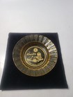 Vintage The Sands Las Vegas Nevada Casino Amber Glass Round Advertising Ashtray
