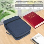 Men s Large Bible Cover Carrying Book Case Church Bag  Blue  Germun   Superb