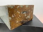 Antique Worn Primitive Wooden Drawer  W  Metal Pull Handle 11 x 8  X 4 1 2  Barn