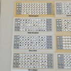 Cricut Lot Of 9 Keypad Overlays Pre-owned 