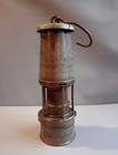 Wolf No  7 Safety Lamp S e m b Steel Brass Magnetic Lock Wire Gauze  wm Maurice 