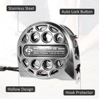 25 Ft Tape Measure  Stainless Steel Double Sided Scale Retractable Measuring    