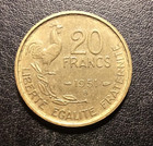 1951 B France 20 Francs Coin