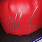 Mike Tyson Autographed Everlast Red Boxing Glove With Psa Dna  Auth