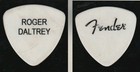 The Who Roger Daltrey Guitar Pick Stage Used Authentic Fender