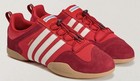 Adidas Para Bad Bunny Ballerina Flamboy  n Low Top Lace-up Sneakers Red white