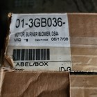 Hobart  Bakers Aid 01-3gb036 Burner Blower Motor  Ds44 Burner