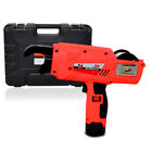 12v Automatic Handheld Rebar Tying Strapping Machine Steel Bar Rod Binding 8-34m