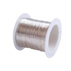 Craft Wire For Jewelry Making  28 Gauge 328ft Copper Wire  Silver