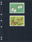  16 00 Scott Value - 1989 Gambia Butterflies 2 S s West Africa Cv Mnh Nh Umm