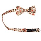 Spring Notion Men s Cotton Floral Print Pre-tied Bow Tie For Wedding Summer