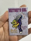 Lot Of 2 Vintage 2000 Buffy The Vampire Slayer Destruco Girl That   s Me Magnets