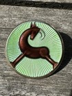 Jacob Tostrup Sterling Silver Enamel  Brooch Norway Norwegian Vintage 712
