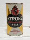 Very Nice Strohs Flat Top Beer Can