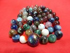 Vintage Lot Of Glass Marbles Estate Sale Find 50  Marble