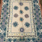 Anthropologie Folkloric Baby Toddler Quilt Crib Stroller Blanket 38  X 50 