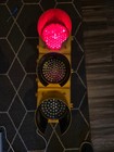 Traffic Signal Light Tct Poly 8  Led Manual Switch W  Visors Plug In Home Use