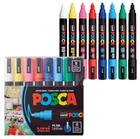 Posca 8-color Paint Marker Set  Pc-5m Medium