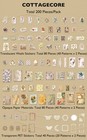 200 Pieces Vintage Ephemera Bundle Junk Journal Kit Scrapbook Supplies Paper    