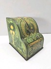 Vintage Tin Commonwealth Three Coin Registering   Savings Bank Tin Coin Bank   