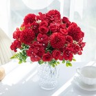 Artificial Rose Bouquet Silk Flowers Wedding Bridal Home Garden Decor Fake