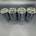Craftsman 4 Piece 1 2  Drive Metric Shallow 12 Point Socket Set 21-24mm