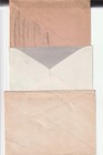 Lot Of 3 Vintage Austrian Used Cover Envelope All Different