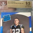 2017 Panini Donruss - Rated Rookie  318 Christian Mccaffrey  rc      