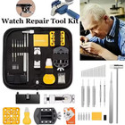 72 Pcs Watch Repair Kit  Watchmaker Back Case Remover Opener Link Pin Spring Bar