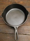 Vintage Restored Wagner Ware Sidney 1402c Cast Iron Chicken Fryer Skillet Spouts