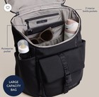 New Itzy Ritzy Belong Bucket Backpack Diaper Bag Black Stroller Bag