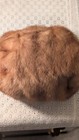 Vintage Mink Fur Hand Muff Purse Combo Mint Condition 1950s Brown Satin Clutch