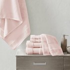 6pc Turkish Bath Towel Set Blush